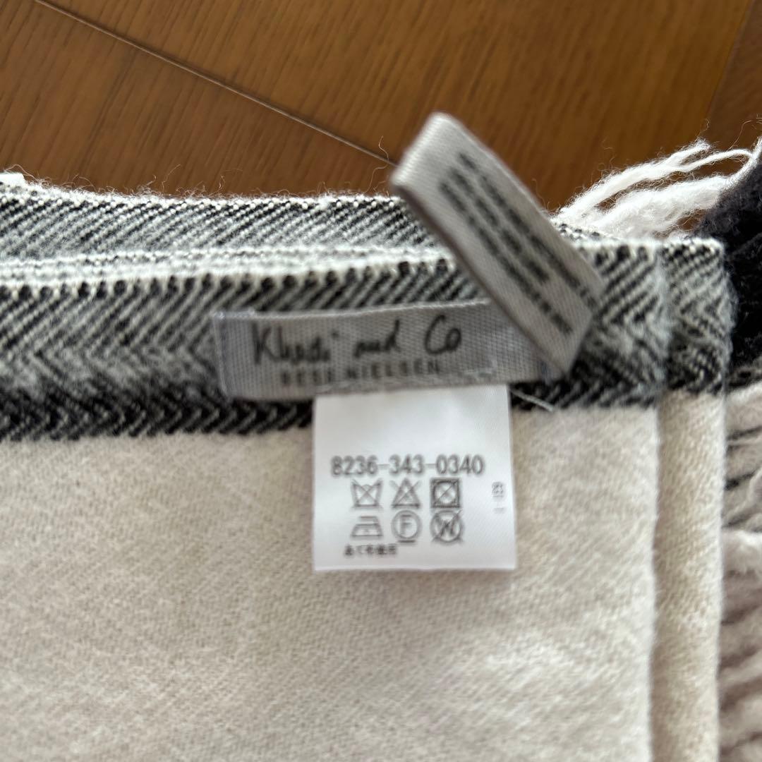 最終価格　Khadi and Co ウール　ストール　スティーブンアラン