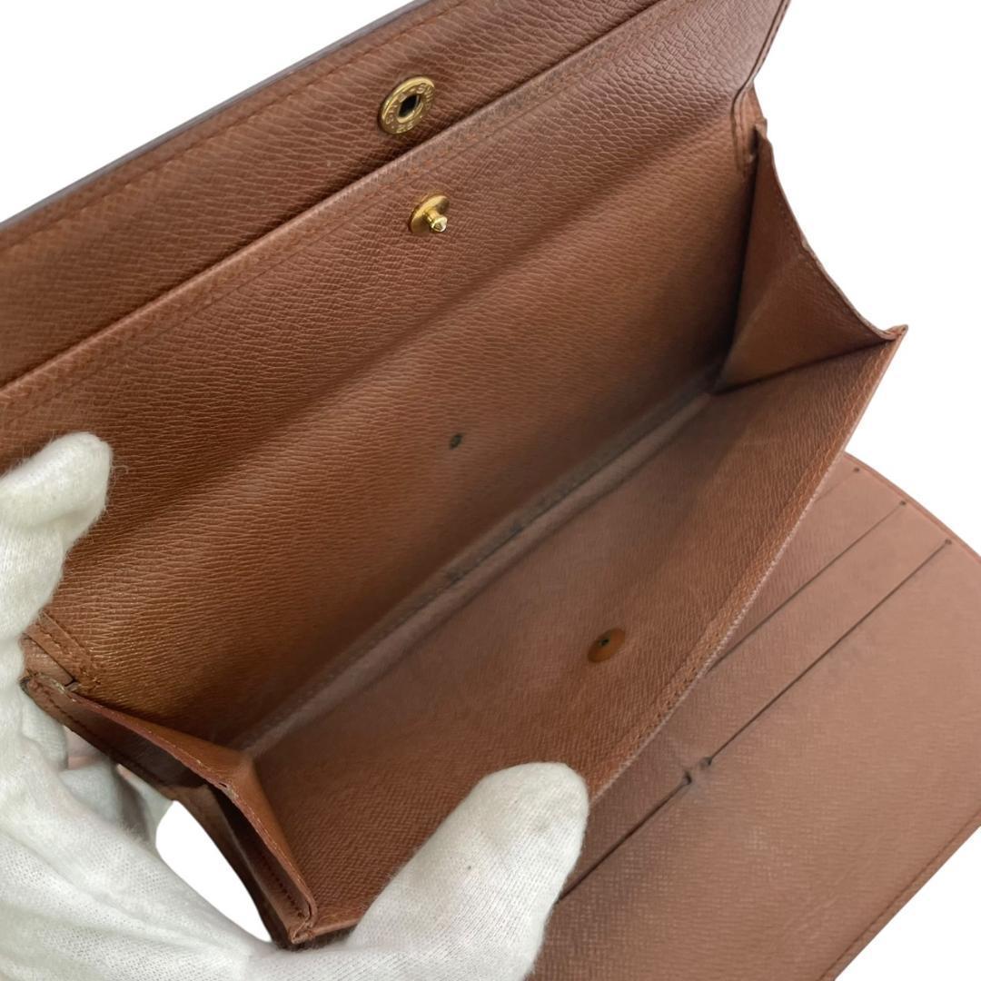 【極美品】 ルイヴィトン インターナショナル 長財布 モノグラム レザー