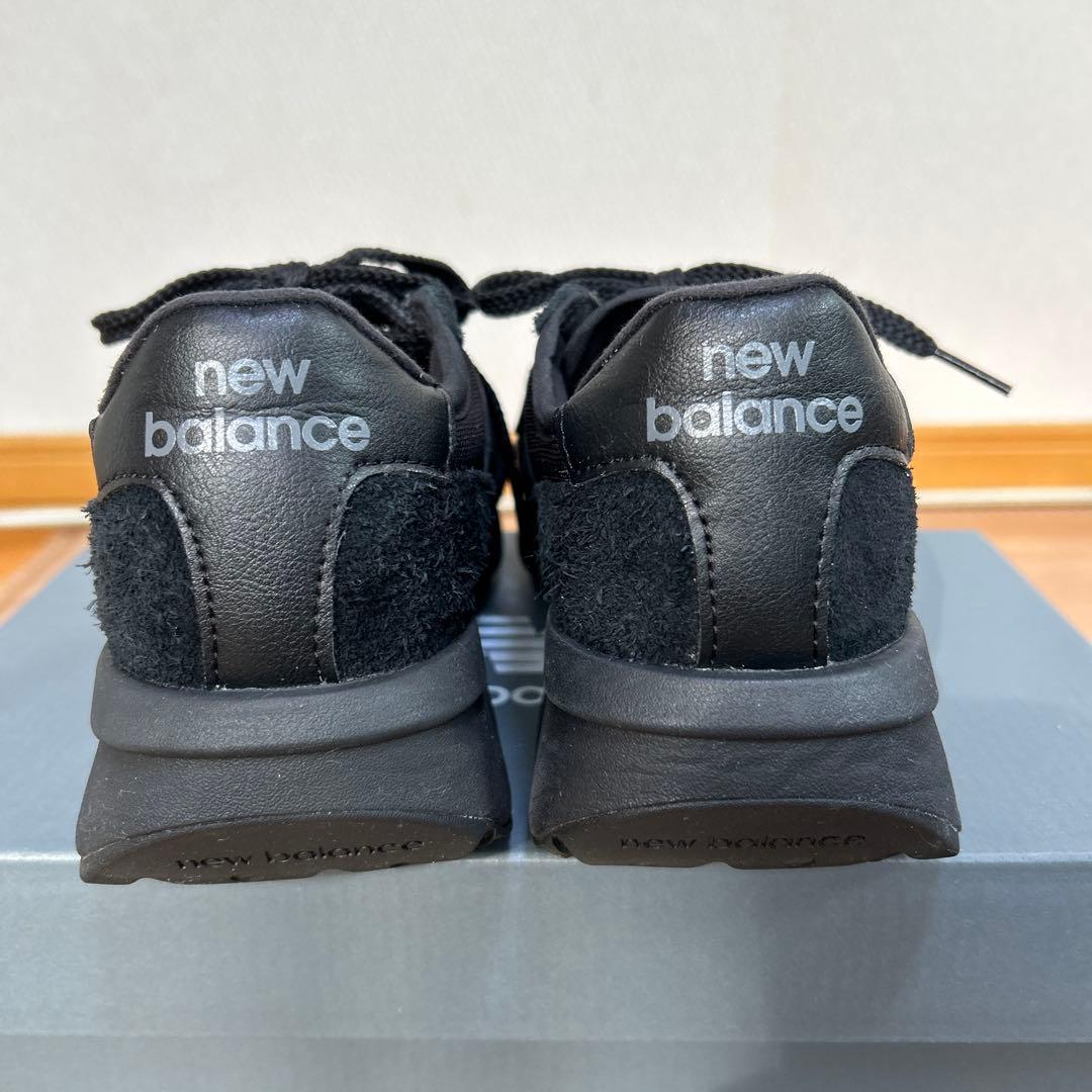 new balance ブラック スニーカー23.5cm
