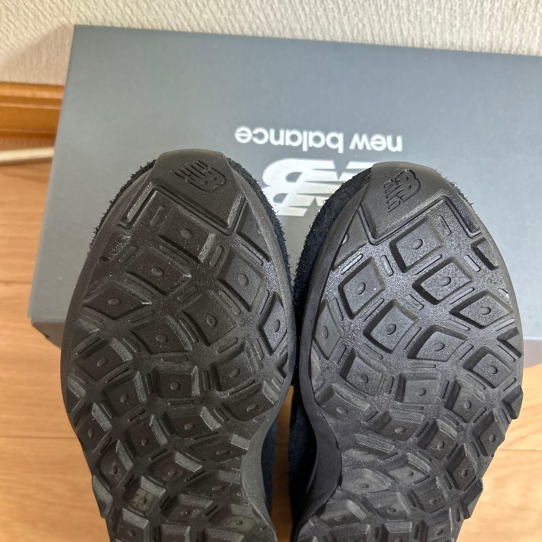 new balance ブラック スニーカー23.5cm
