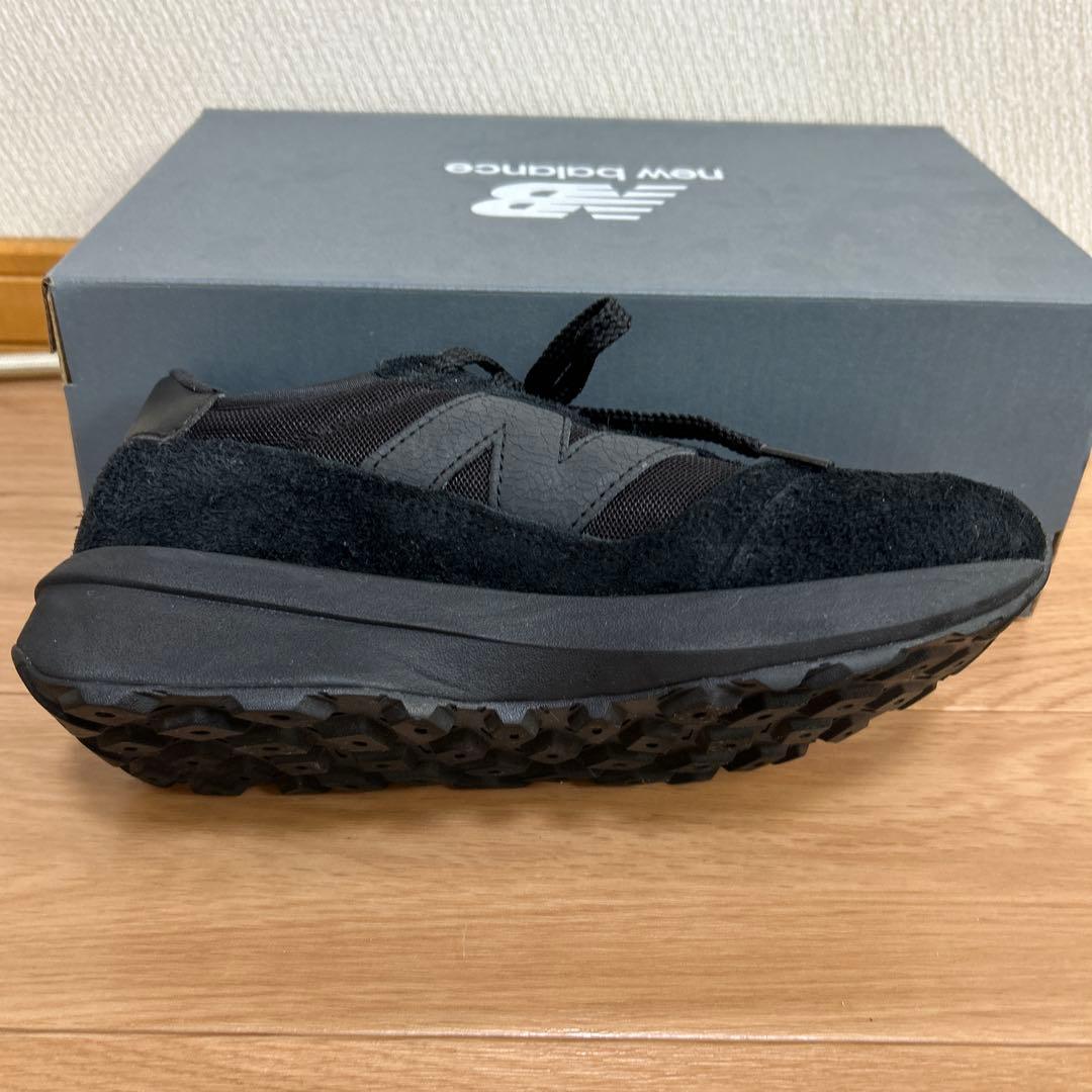 new balance ブラック スニーカー23.5cm