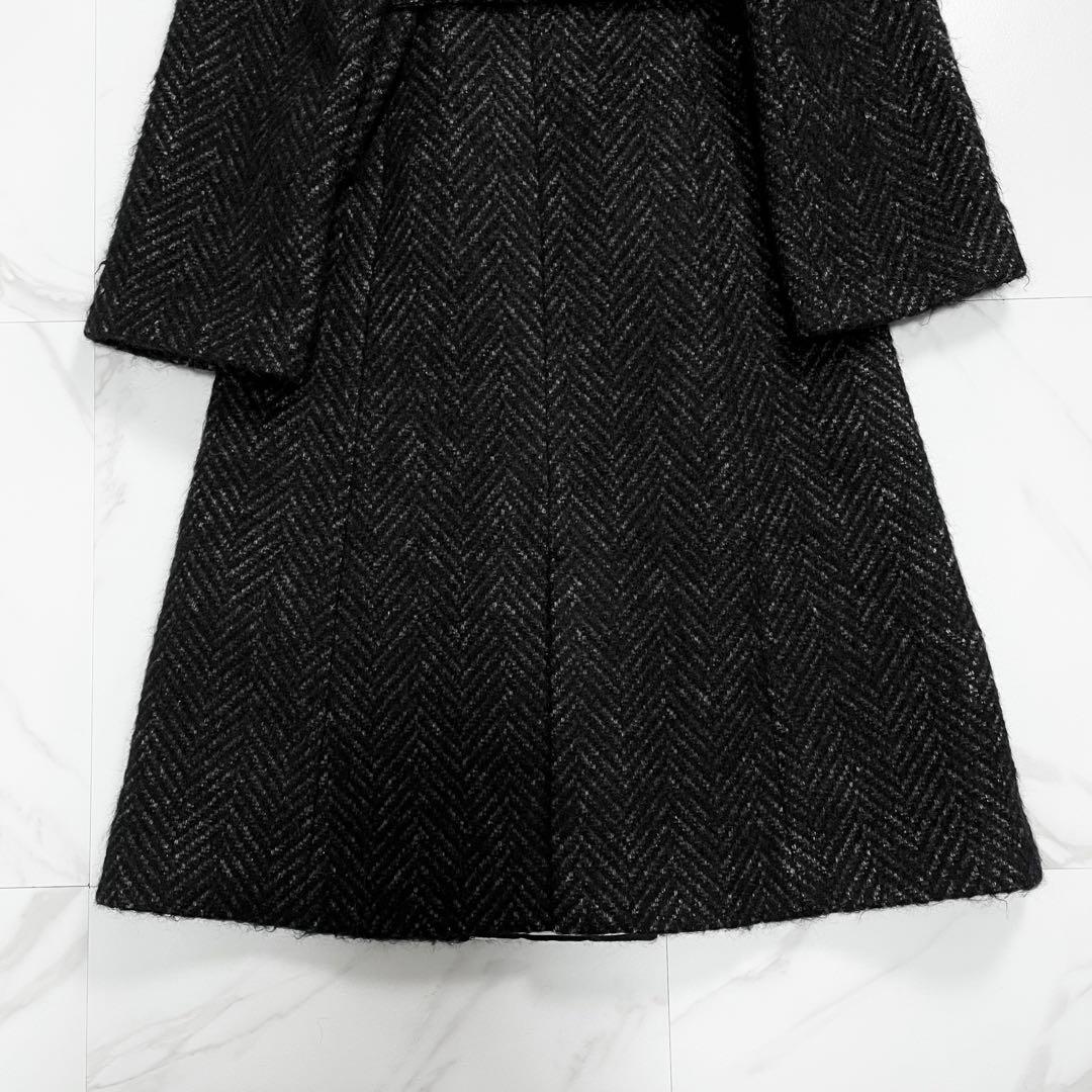 【未使用✨定価18万】ボーダーズアットバルコニー ダブルノーカラーコート 近年