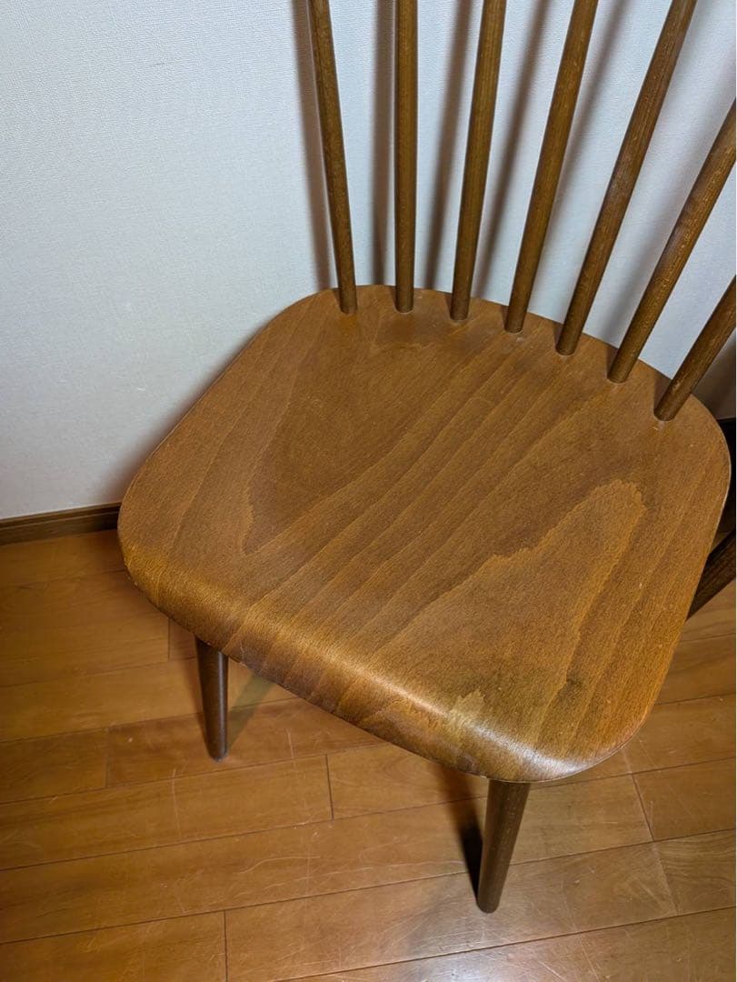 ■送料込■IDAE TON ウィンザーチェア ダイニング イス椅子2脚 木製家具