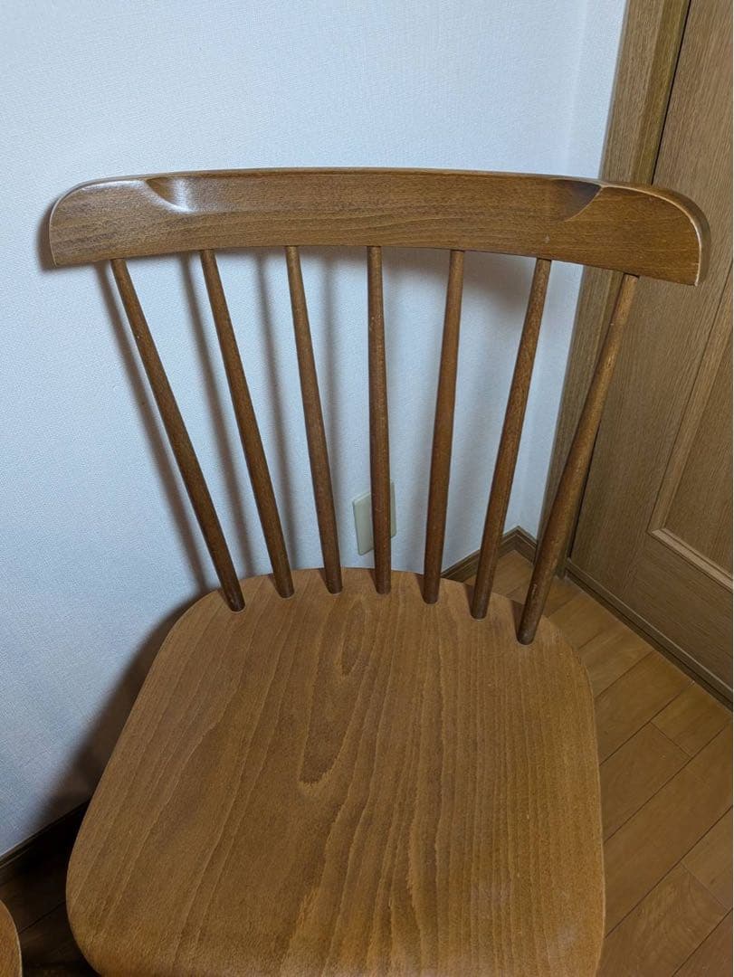 ■送料込■IDAE TON ウィンザーチェア ダイニング イス椅子2脚 木製家具