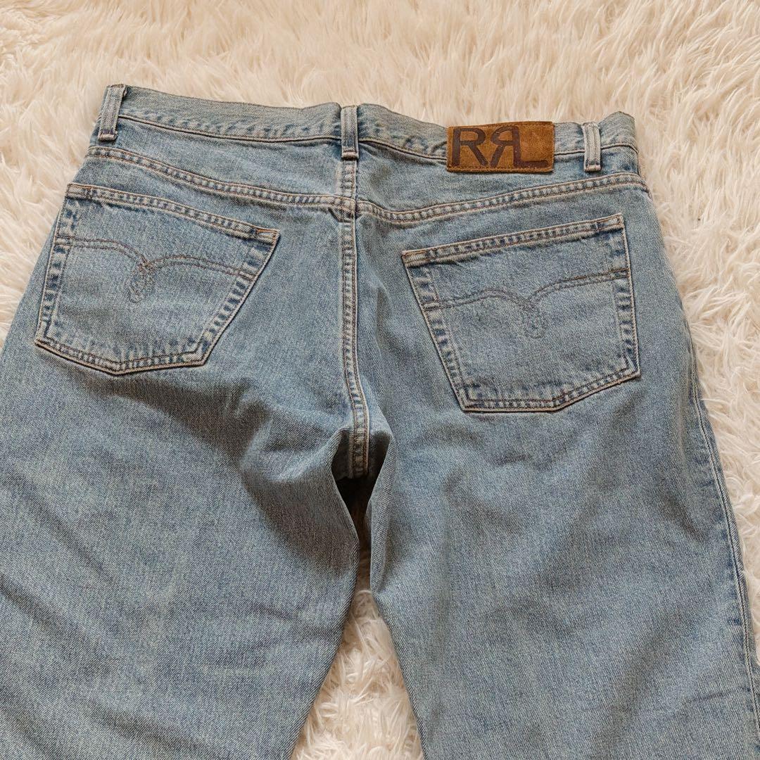 RRL ラルフローレン USA製 デニムパンツ 35×31 大きいサイズ