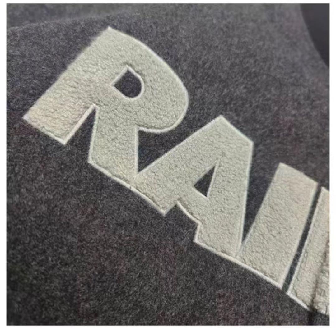 NFL ラスベガス レイダース チャンピオン 刺繍 スタジャン ジャケット XL