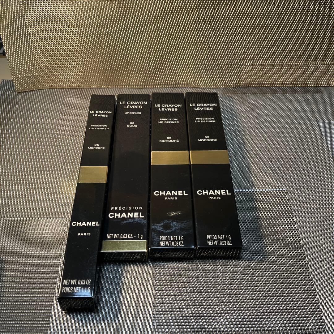 値段交渉ok CHANELシャネルリップライナーブラシ付き 4本 - メルカリ