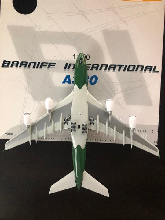 Jet-X 1/400 JX054 A380QC BRANIFF グリーン - メルカリ