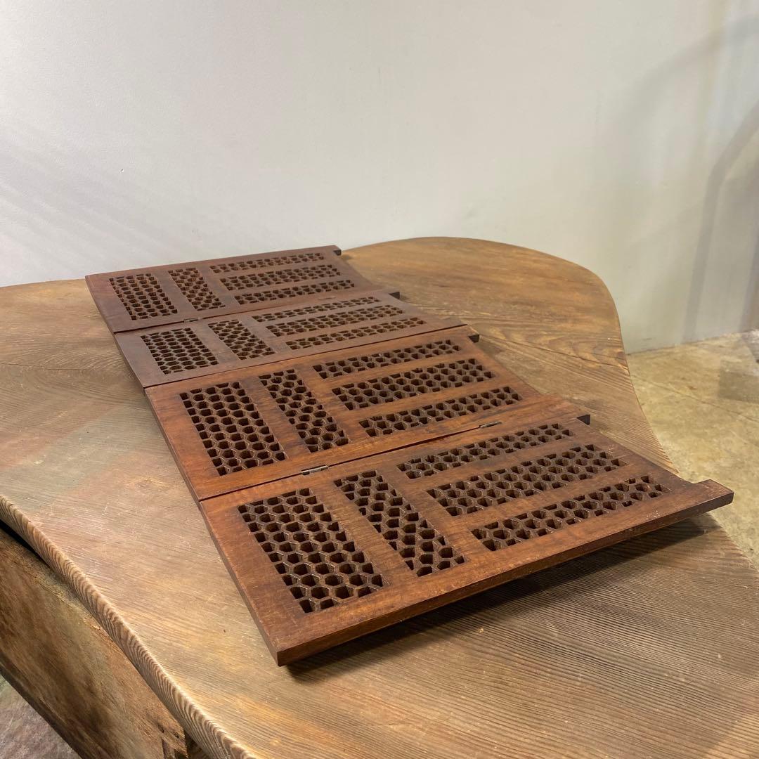 古いインドの小さな衝立 アンティーク