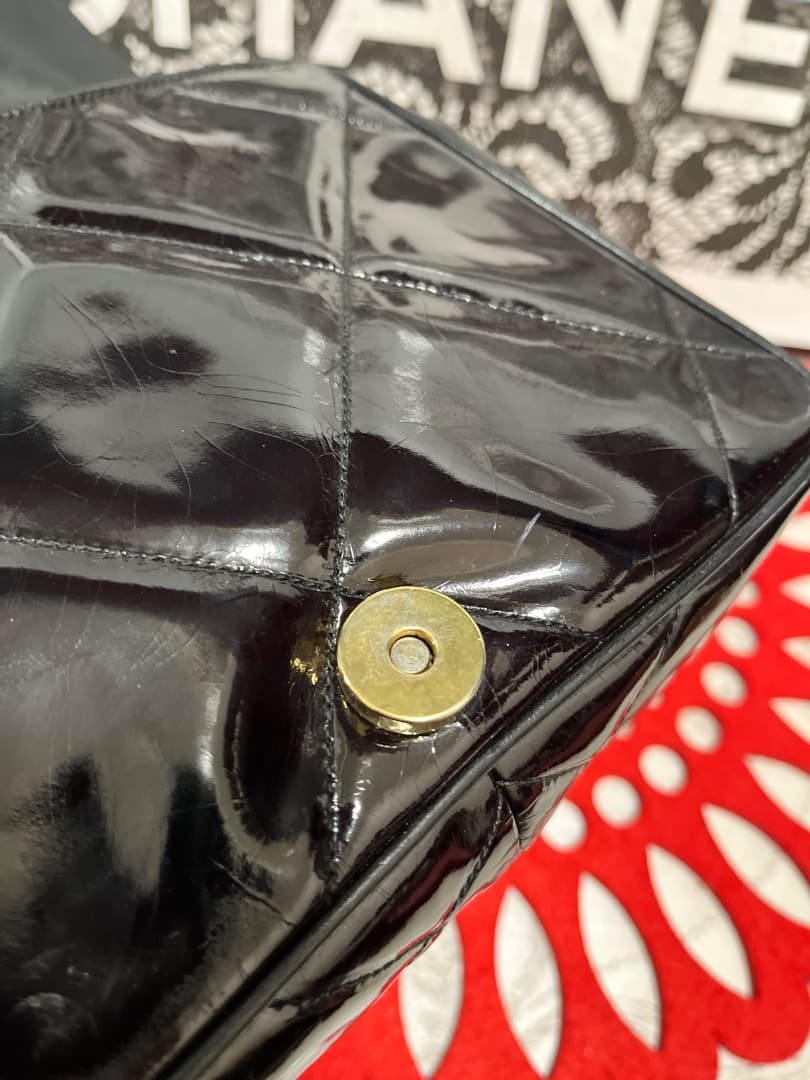 シャネル CHANEL マトラッセ チェーンショルダー ブラック G078