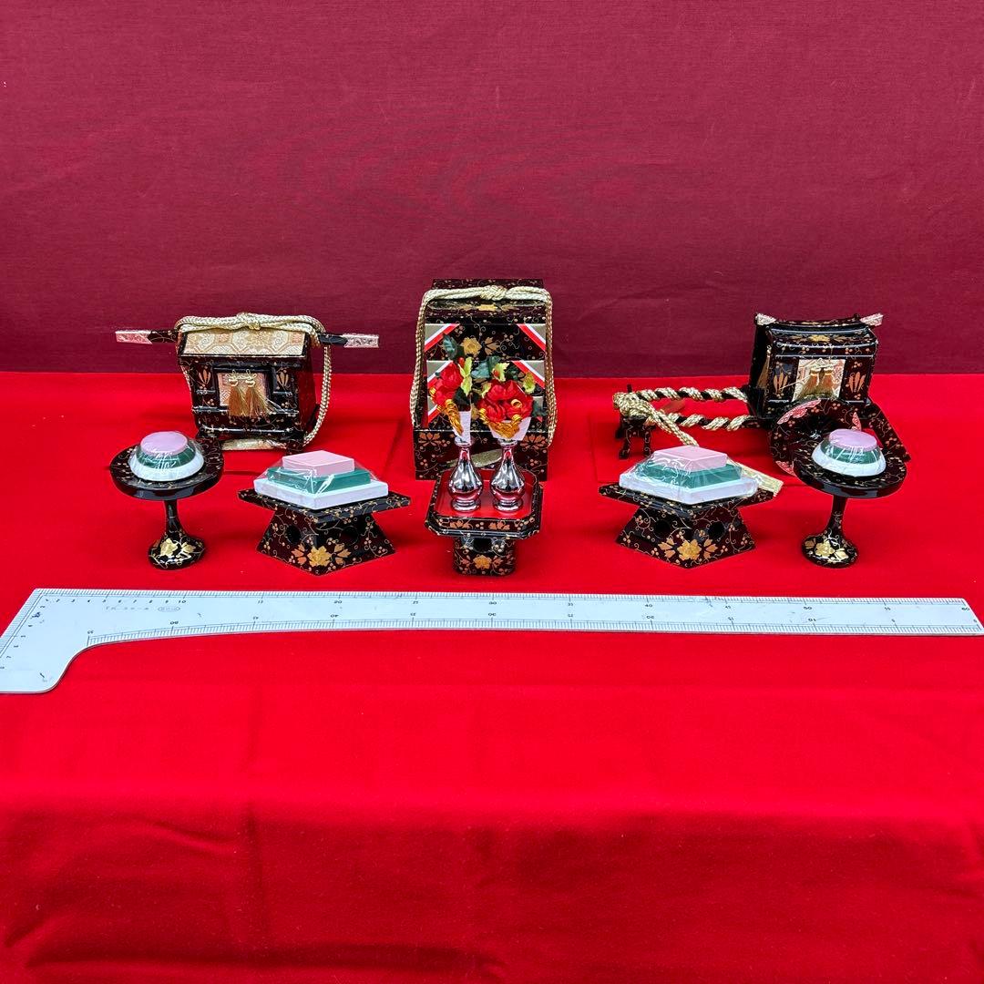 【183】ひな祭り＊雛道具＊6点セット＊展示品
