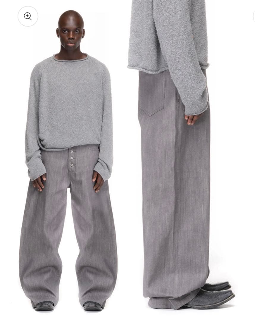 パンツ NOFAITHSTUDIOSRAWDENIMJAPANESE LOOSE FIT