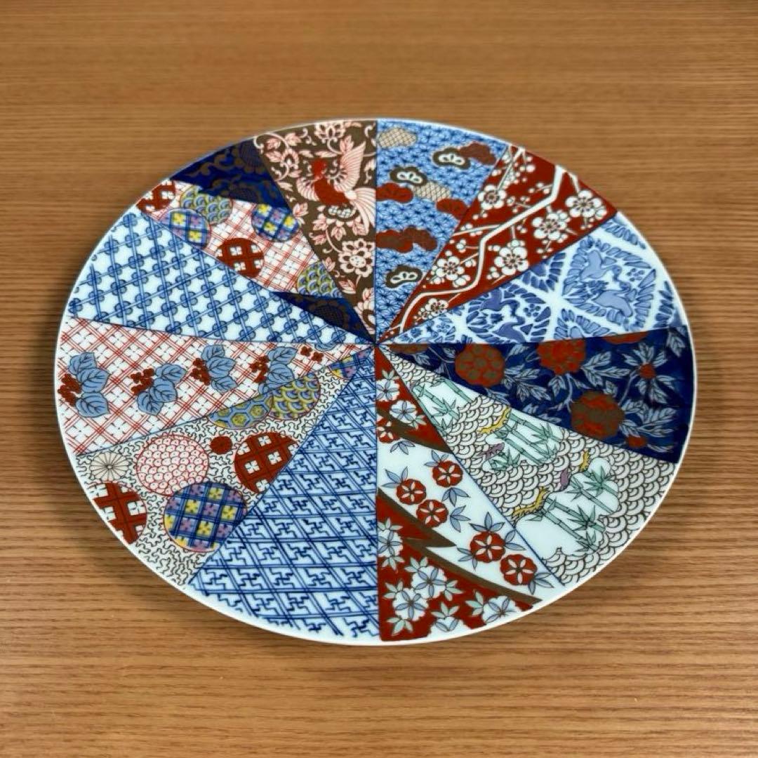 GOLD IMARI 旭日吉祥文 フラットプレートM☆ - メルカリ