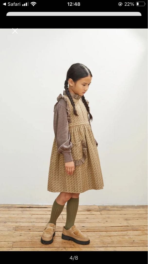 まりも様【apolina】ワンピース　3-5y