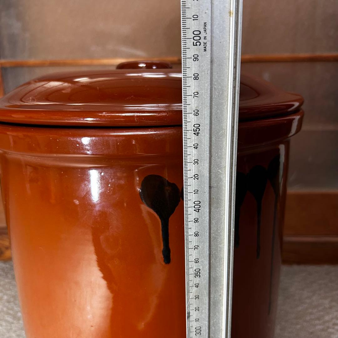 久松窯　常滑焼　切立壺　12号　昭和レトロ　希少