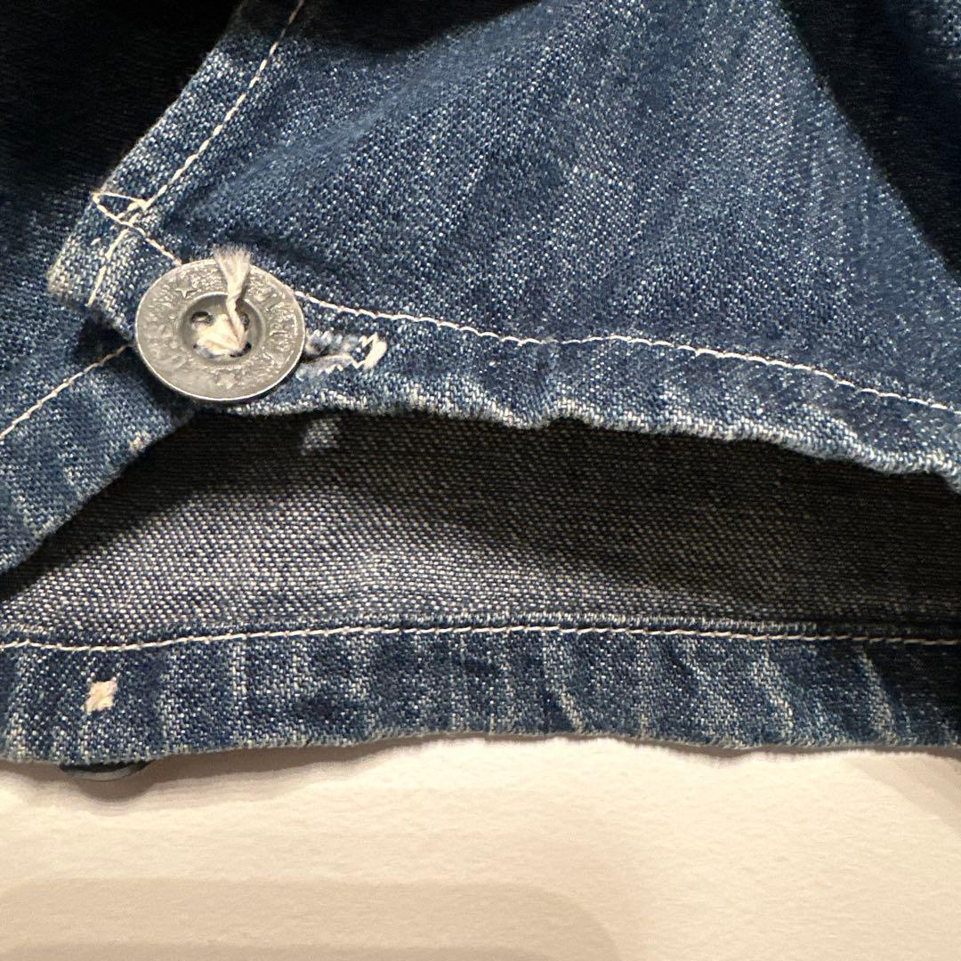 濃紺　スペシャルヴィンテージ20s30sUSARMY M35 デニムプルオーバー