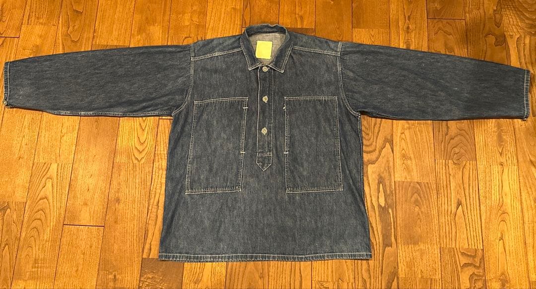 濃紺　スペシャルヴィンテージ20s30sUSARMY M35 デニムプルオーバー