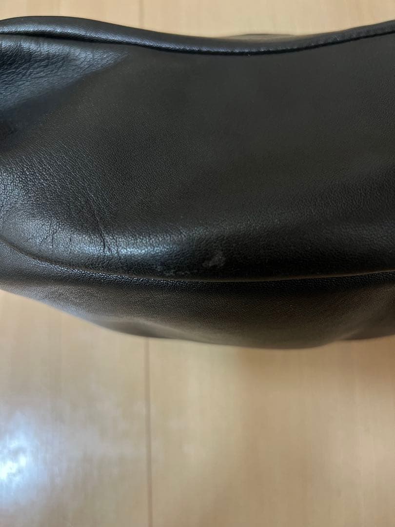 COSレザープリーツベルトバッグ