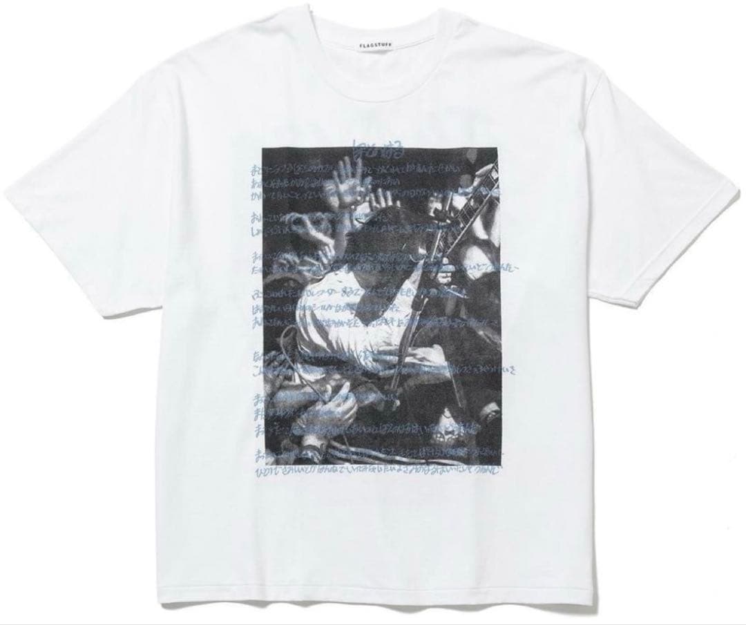 あのちゃんI’sフラグスタフ10th Tシャツ/白×ブルーXL/会場限定