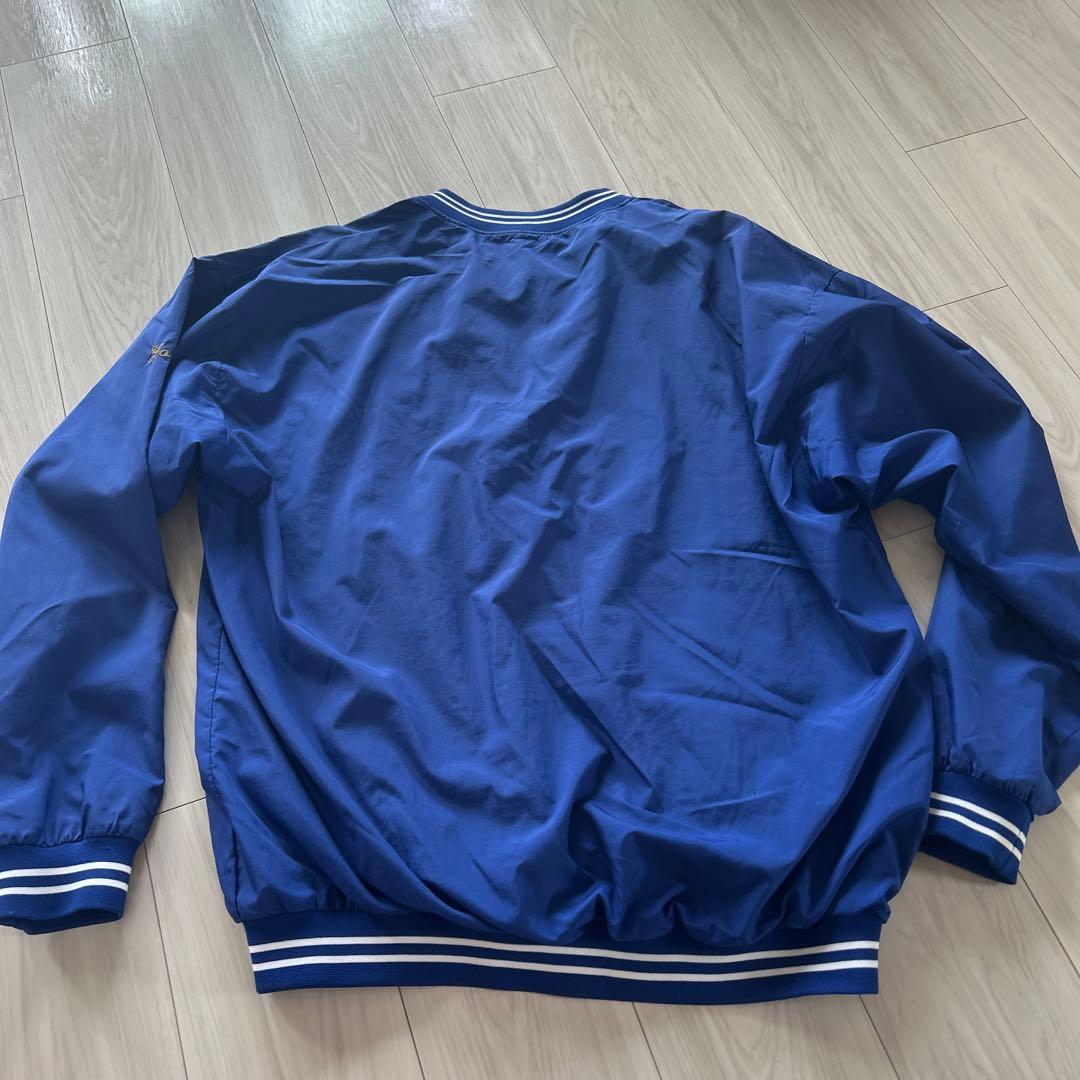 Mizuno 青 Vネック　グランドコート　秀岳館