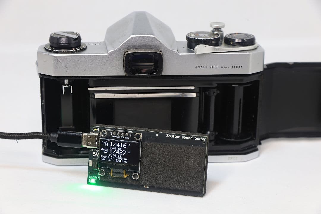 シャッタースピードテスターMini／フォーカルプレーン×35mmフイルム