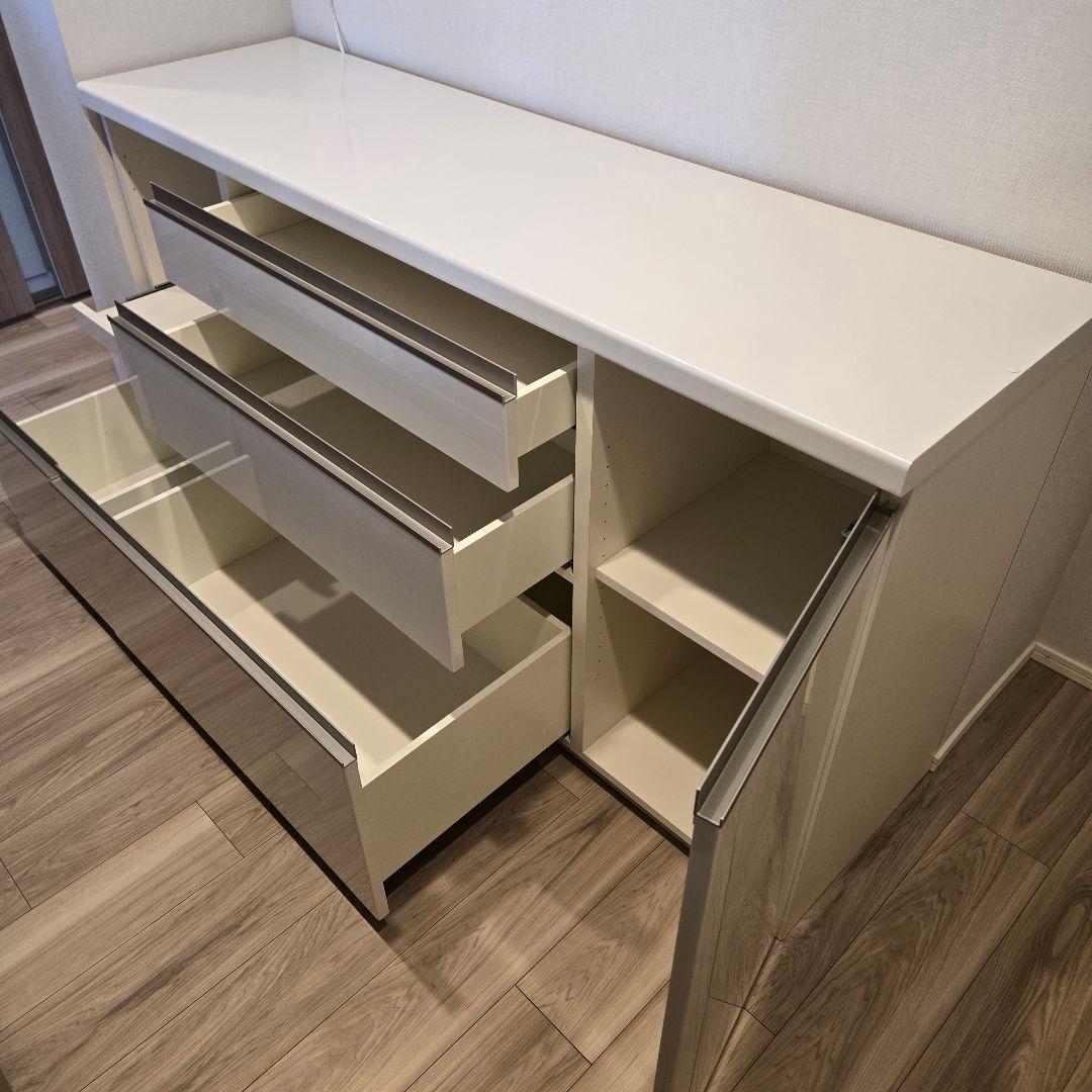 Pamounaパモウナ EM キッチンカウンター 幅160cm 【送料込】