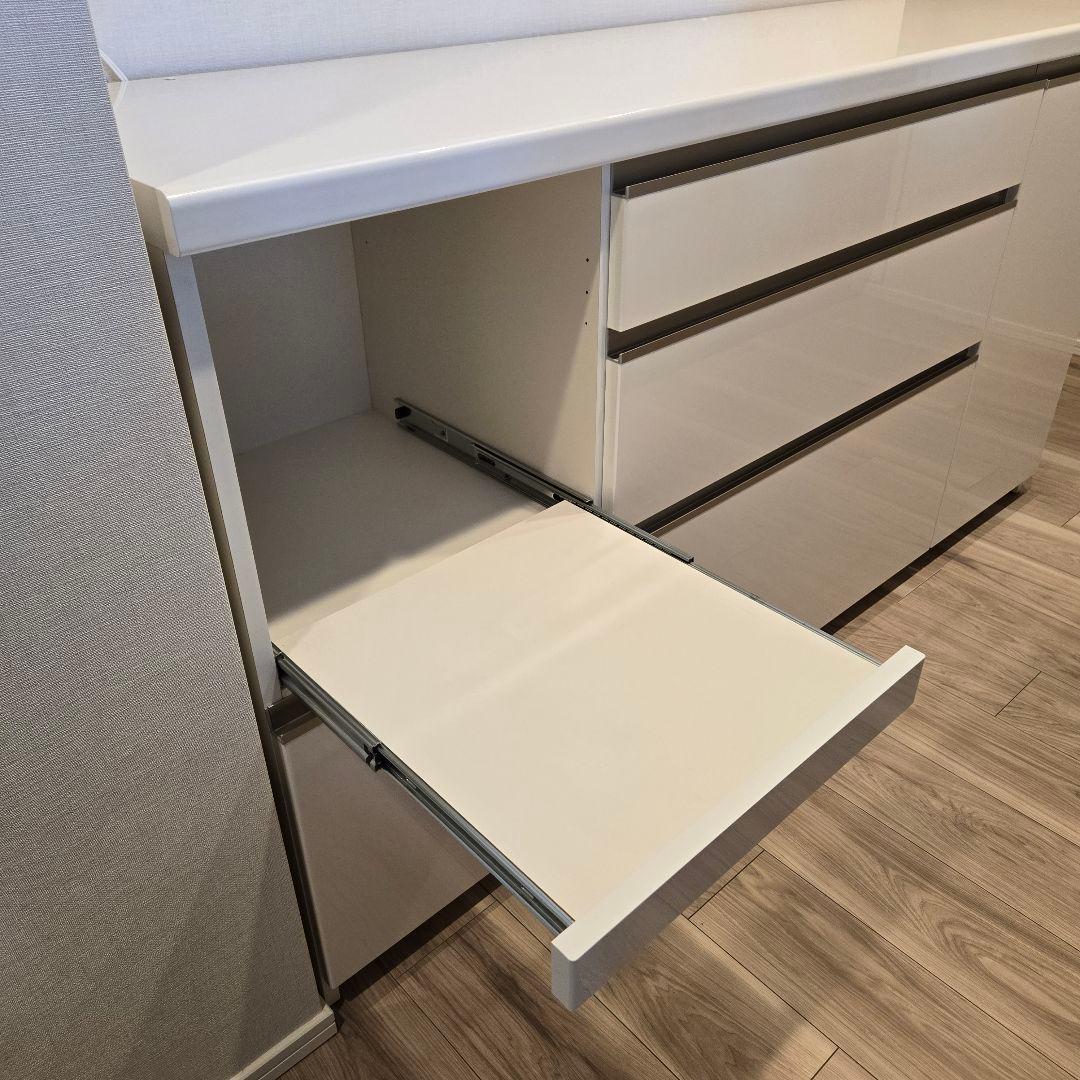 Pamounaパモウナ EM キッチンカウンター 幅160cm 【送料込】