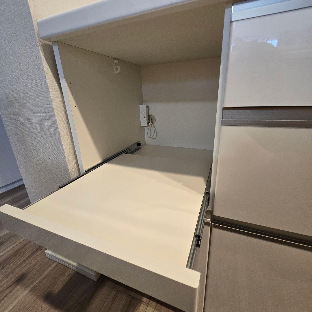 Pamounaパモウナ EM キッチンカウンター 幅160cm 【送料込】