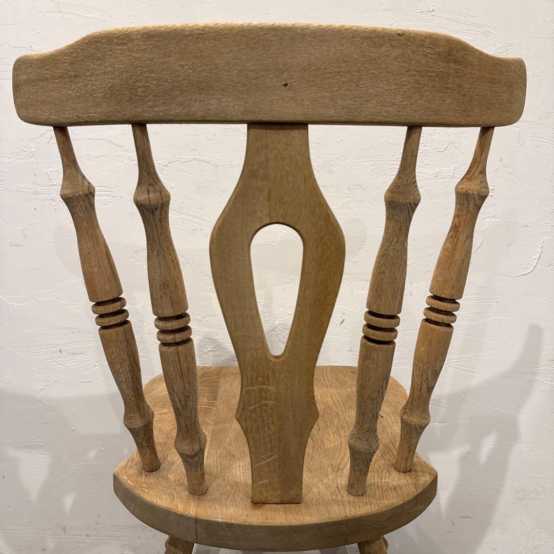 aダイニングチェア　カフェチェア　剥離　2