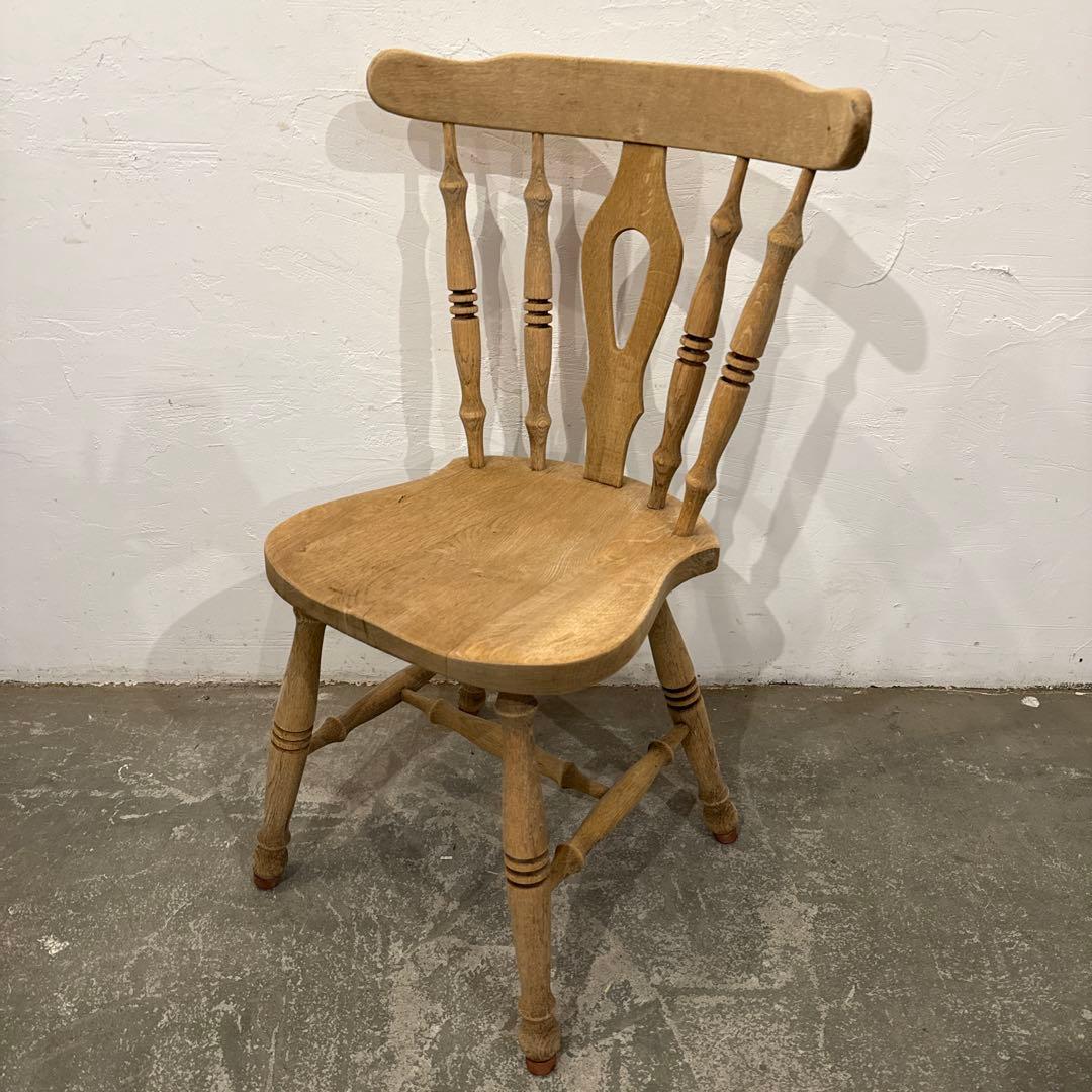 aダイニングチェア　カフェチェア　剥離　2