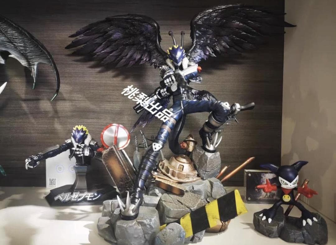 新品未開封『デジモンアドベンチャー』 ベルゼブモン ガレージキット