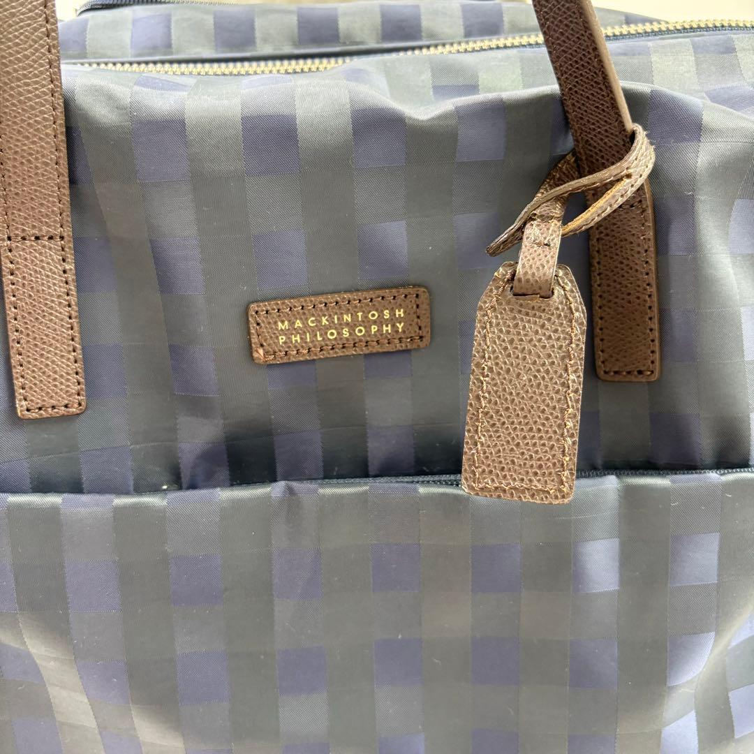 極美品✨マッキントッシュフィロソフィー チェック キャリーケース