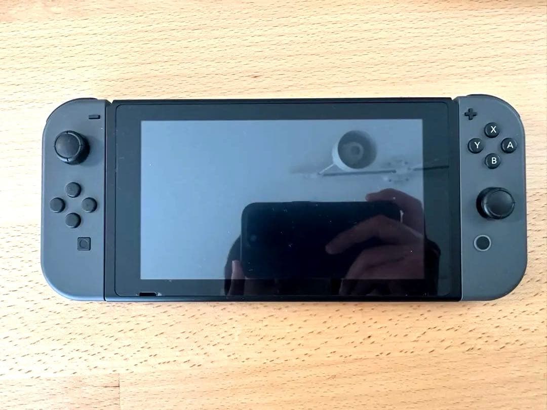 Nintendo Switch 本体 グレー カバー　充電器付き