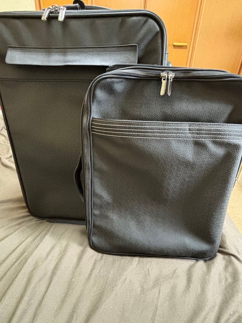 専用ロエベ【LOEWE】アナグラム　ブラック　キャリーバッグ　SALE中