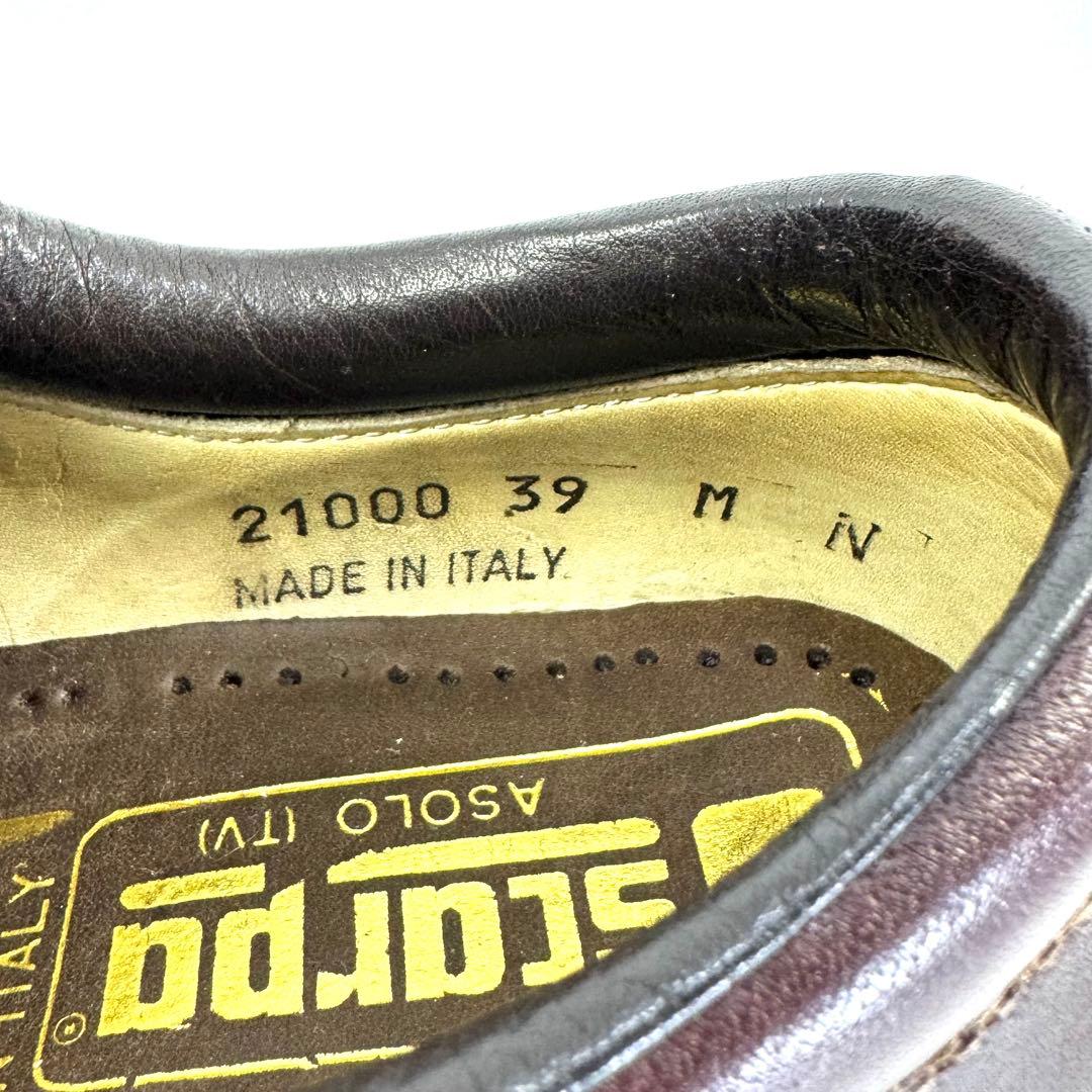 【SCARPA】スカルパ（24.5cm） チロリアンシューズ ガルミッシュ 美品