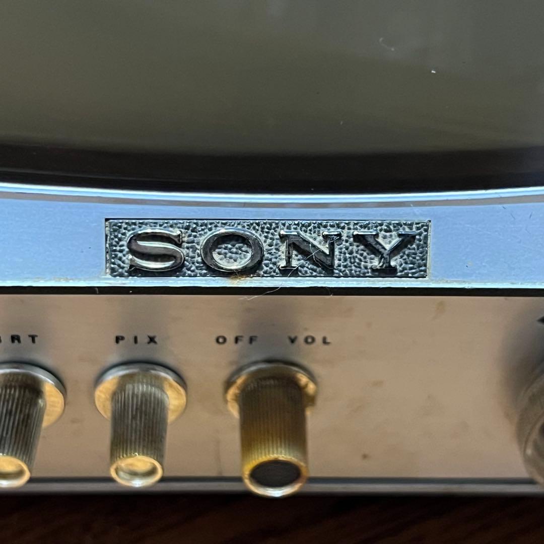 【ジャンク品】SONY トランジスターテレビ　9-304　箱付き