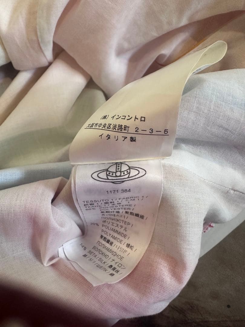 Vivienne Westwood ノースリーブワンピース インポートイタリア製