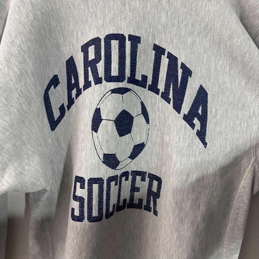 90s USA製 チャンピオン リバースウィーブ ノースカロライナ サッカー