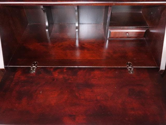 北海道民芸家具　ＨＭ８００ビューロー　ライティング　 再塗装済　ＵＳＥＤ