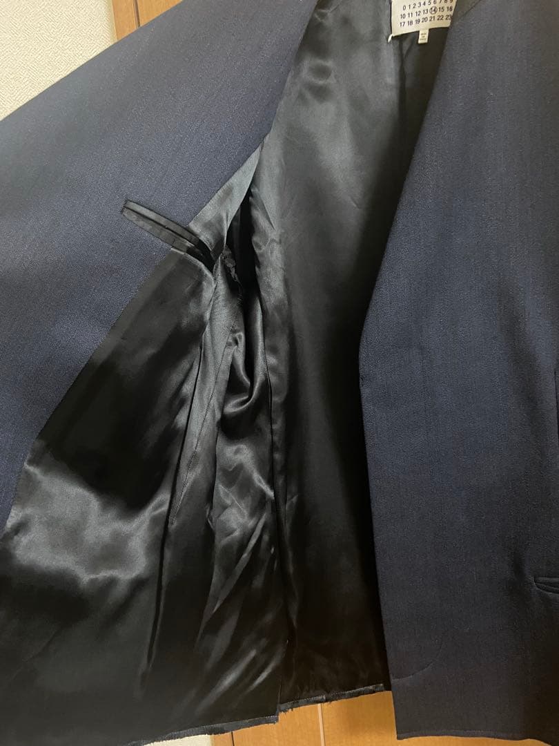 ジャケット・アウター Maison Margiela14 Collarless Jacket Navy