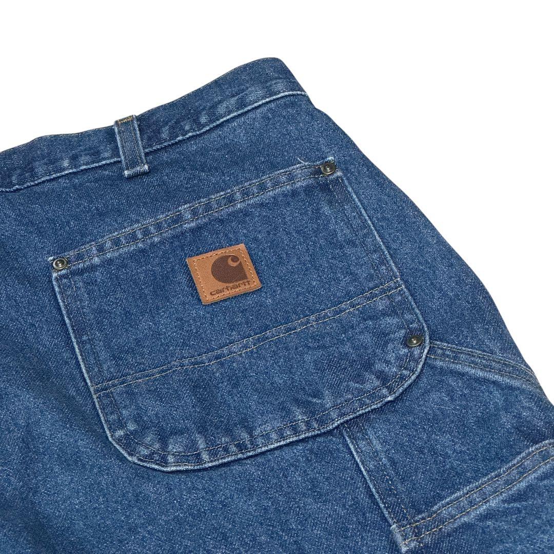 美品　Carhartt ダブルニー　ペインターパンツ　デニムパンツ　W34