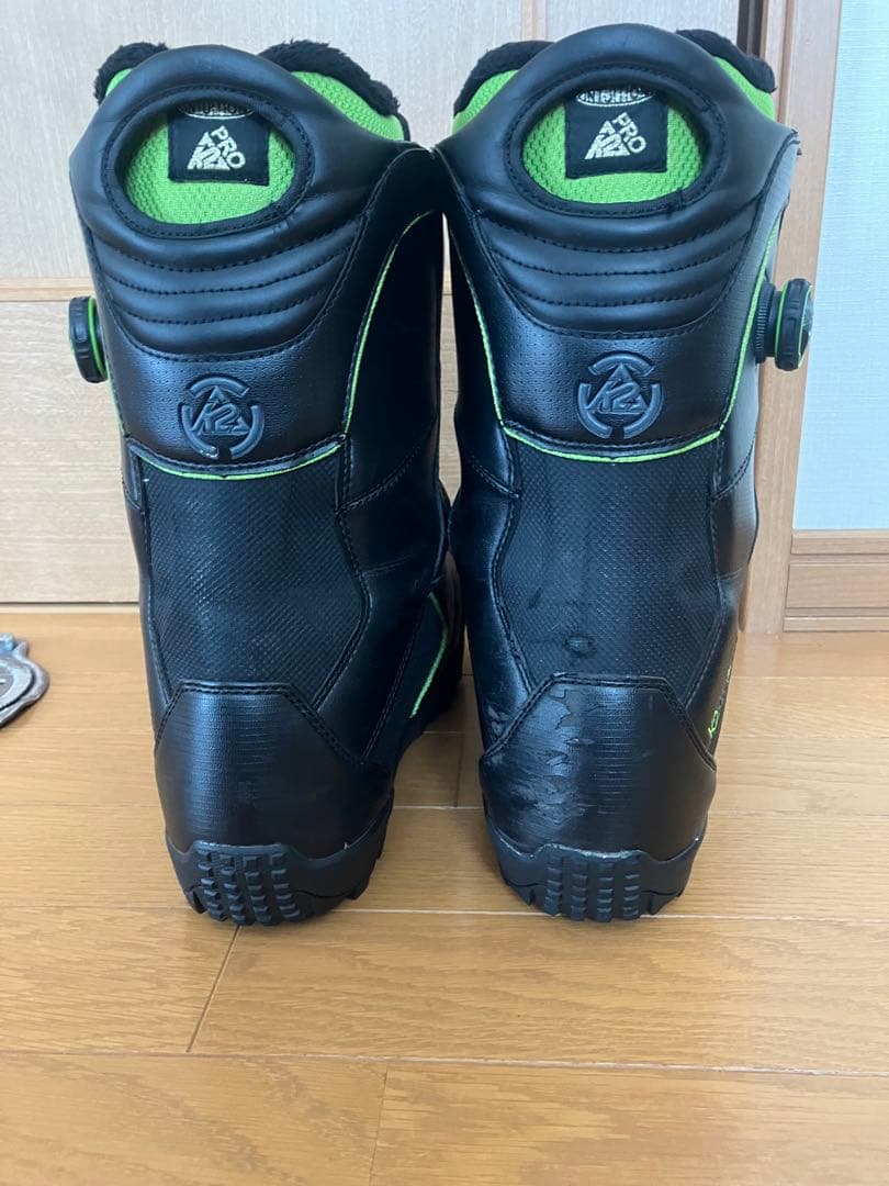 K2 CLICKER専用ステップインブーツ、バインディングセット