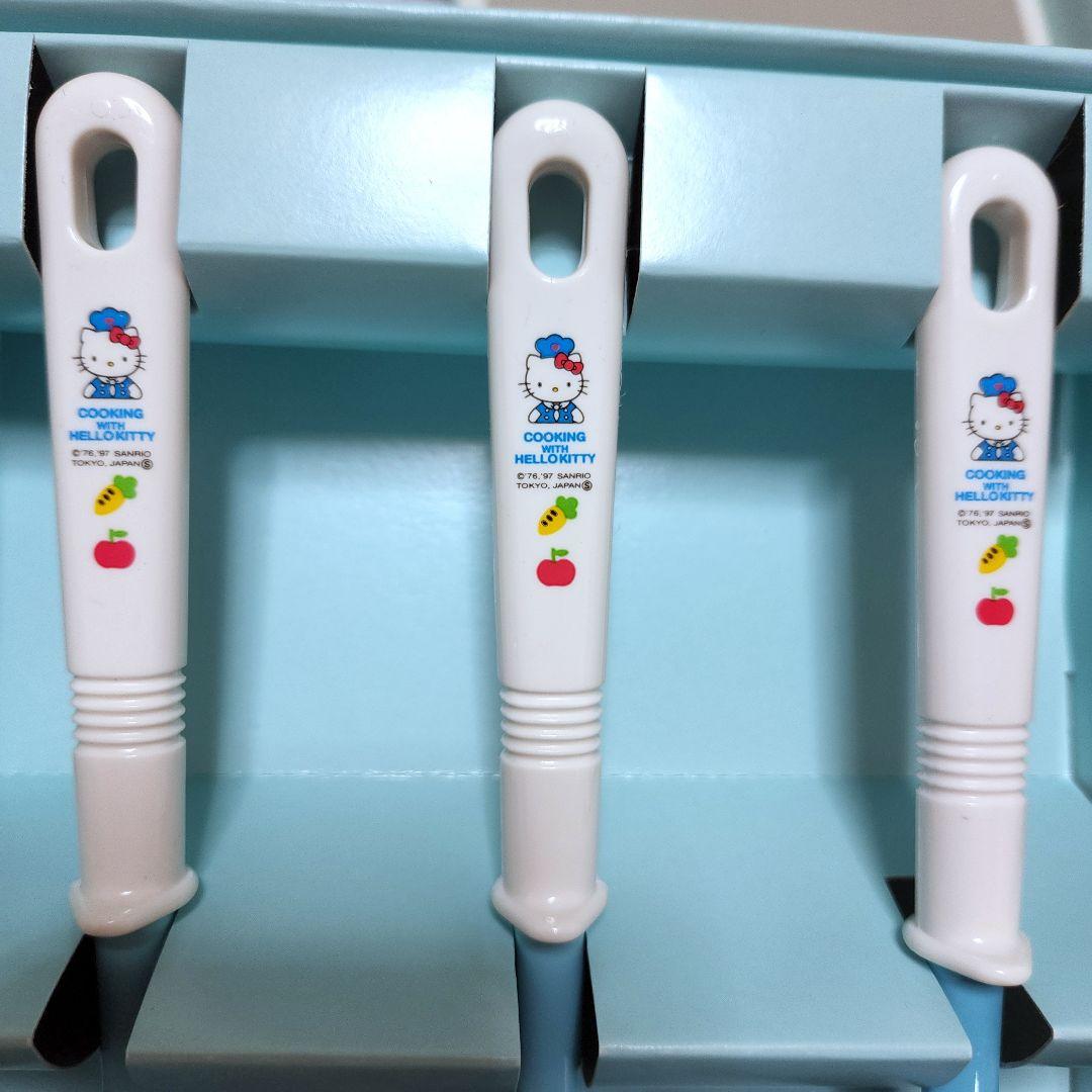 ハローキティの抗菌キッチンツール キッチンセット 昭和レトロ 平成