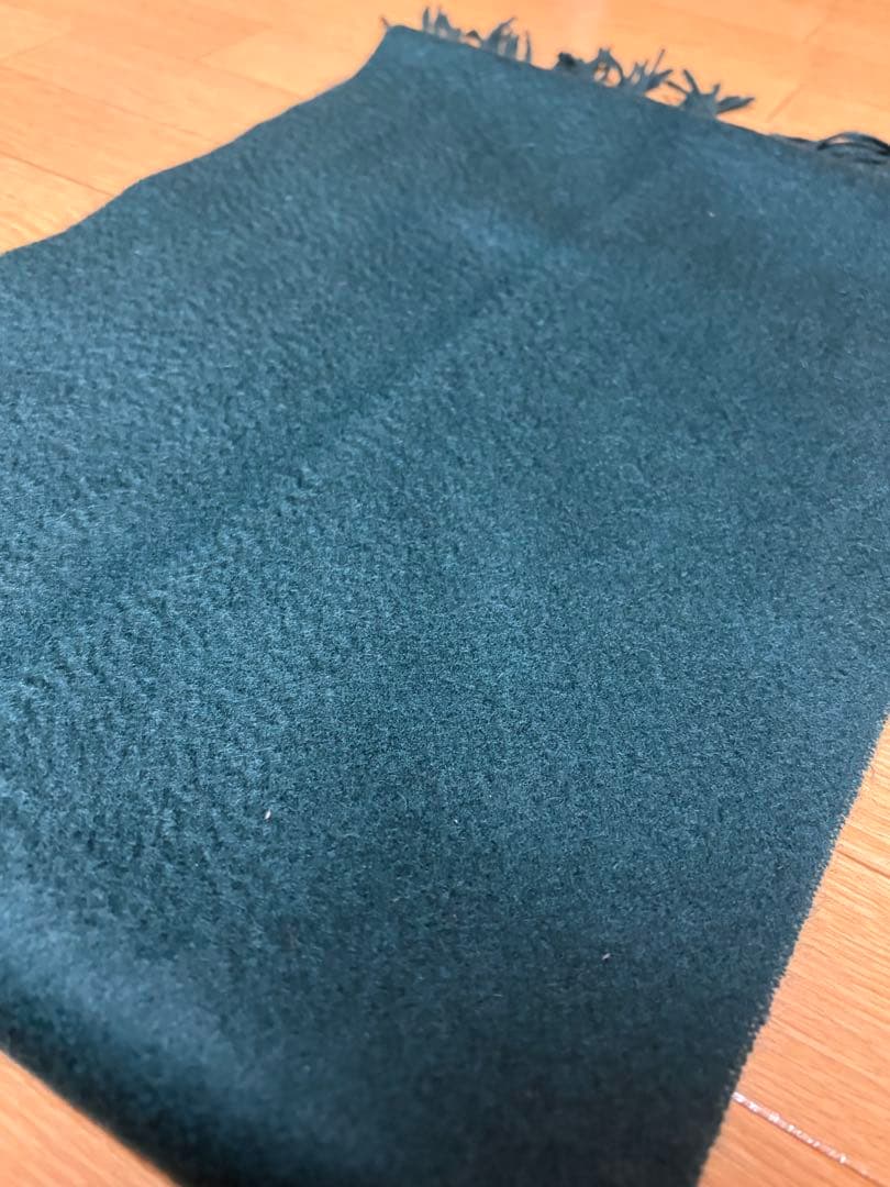 専用 マッキントッシュロンドン カシミア100% マフラー ダークグリーン