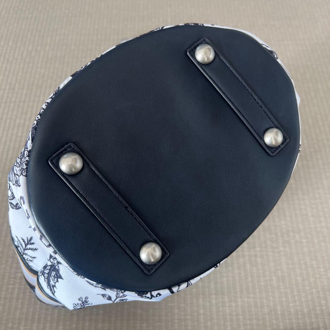 Pearly Gates パーリーゲイツ　繊細花柄　カートバッグ　総柄　カバン