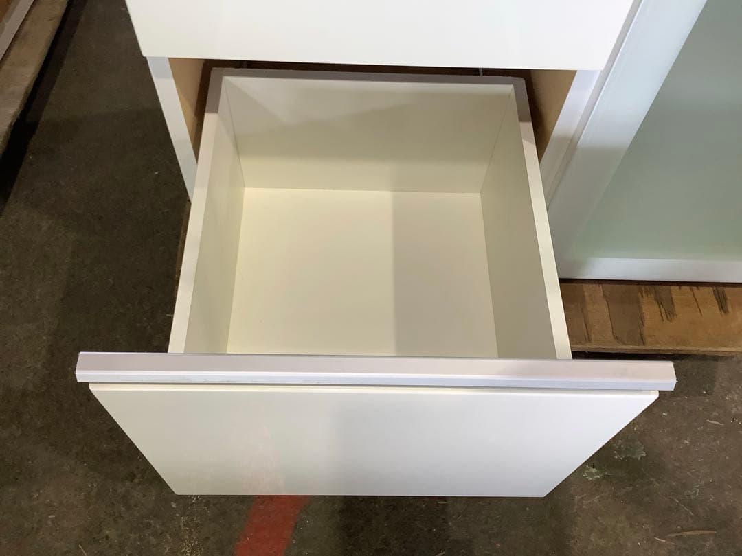 ニトリ キッチンボード キッチンカウンター 食器棚 幅88cm コンセント口有り