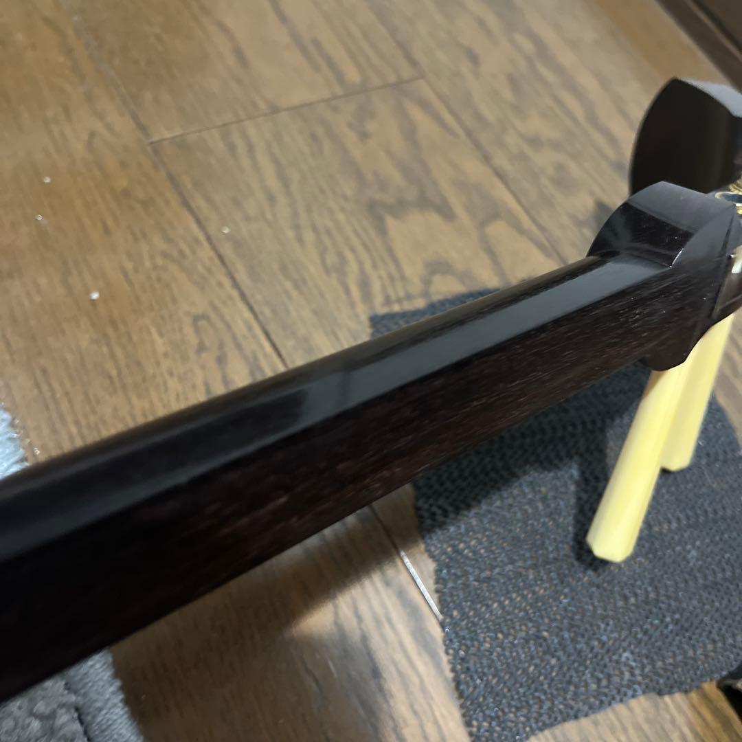 紅木 三分割 三味線 本体　細棹　長唄　小唄