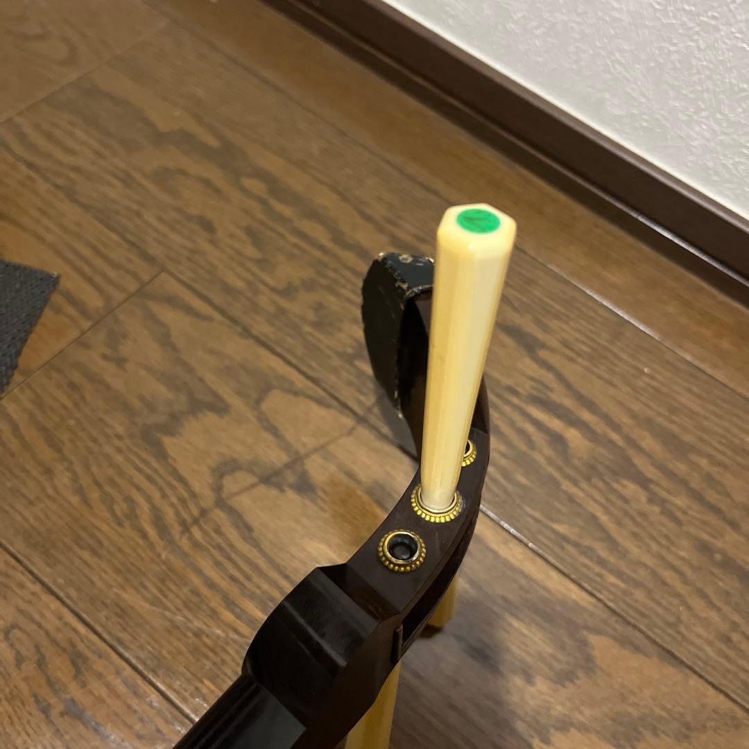 紅木 三分割 三味線 本体　細棹　長唄　小唄