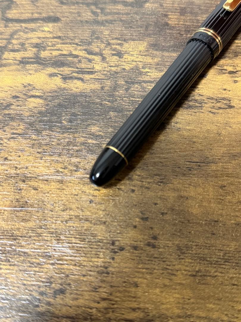試筆のみ 1979年製 初代 ジャスタス 14金 ゴールド 万年筆 細字の通販