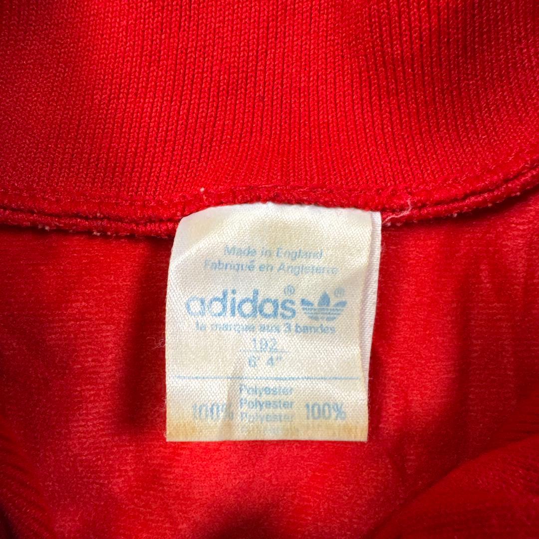 adidas イギリス製 vintage 70s 80sトラックジャケットR52